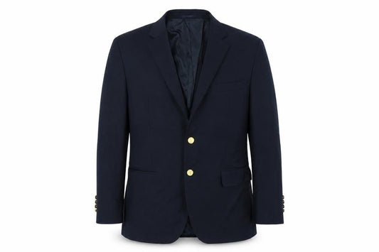 Preworn Mens Blue   Jacket  Size 38  - shoulder pads