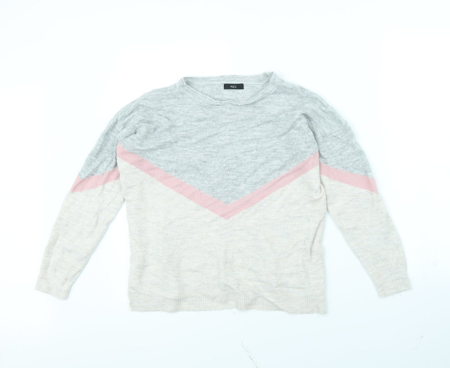M&Co Womens Beige   Pullover Jumper Size 10