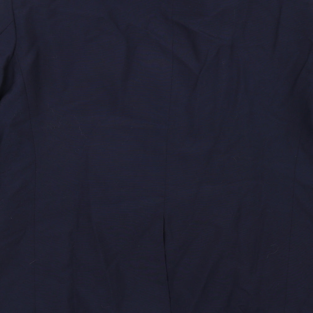 Preworn Mens Blue   Jacket Suit Jacket Size 42