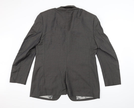 Marks and Spencer Mens Grey   Jacket Suit Jacket Size 42