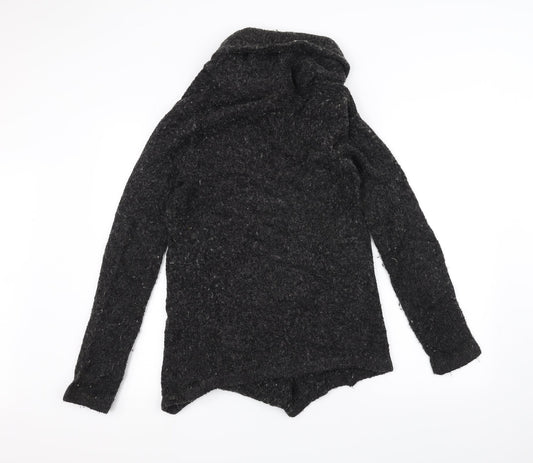 H&M Womens Black   Jacket Coatigan Size S