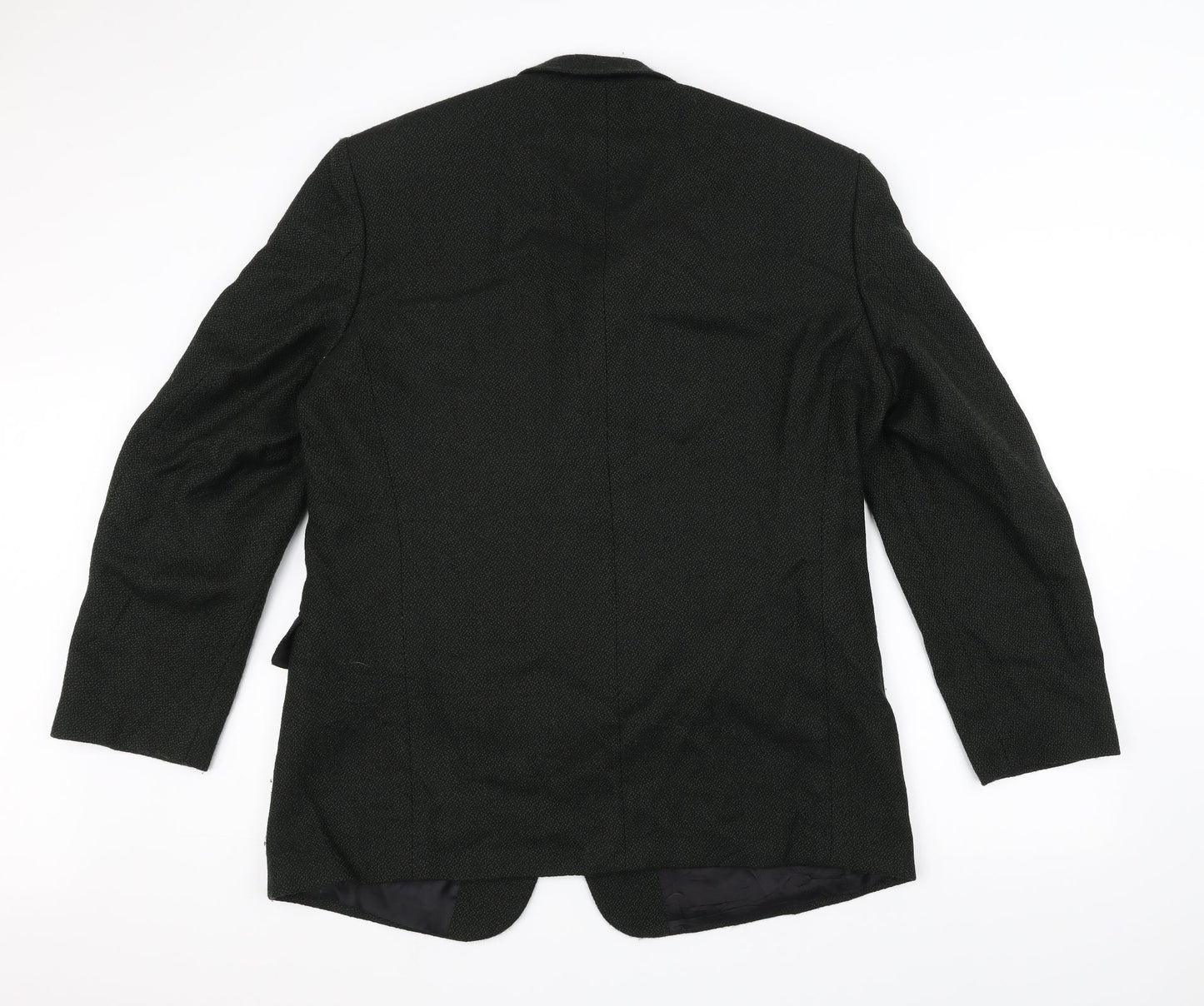 Preworn Mens Green   Jacket Suit Jacket Size 40