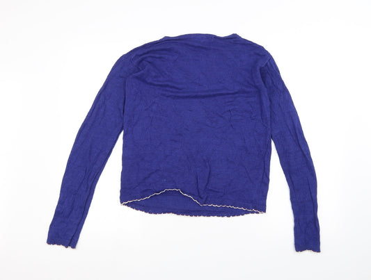 UNI Womens Blue   Basic T-Shirt Size M