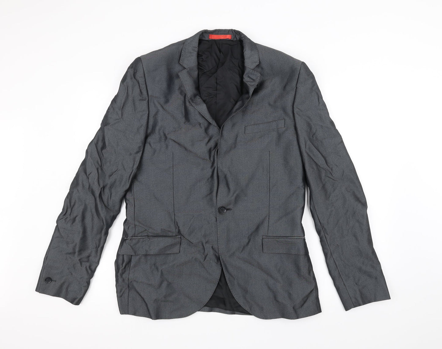 Ventuno 21 Mens Grey   Jacket Suit Jacket Size 34
