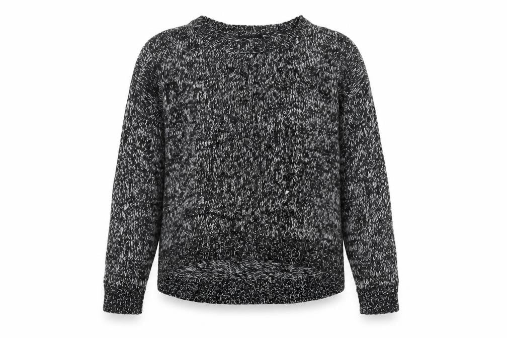 New Look Womens Black  Knit Pullover Jumper Size S