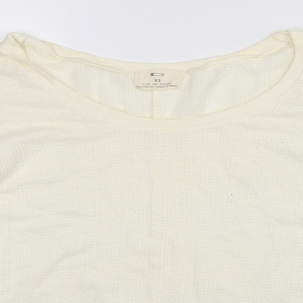 Pins & Needles Womens Beige   Pullover Jumper Size XS