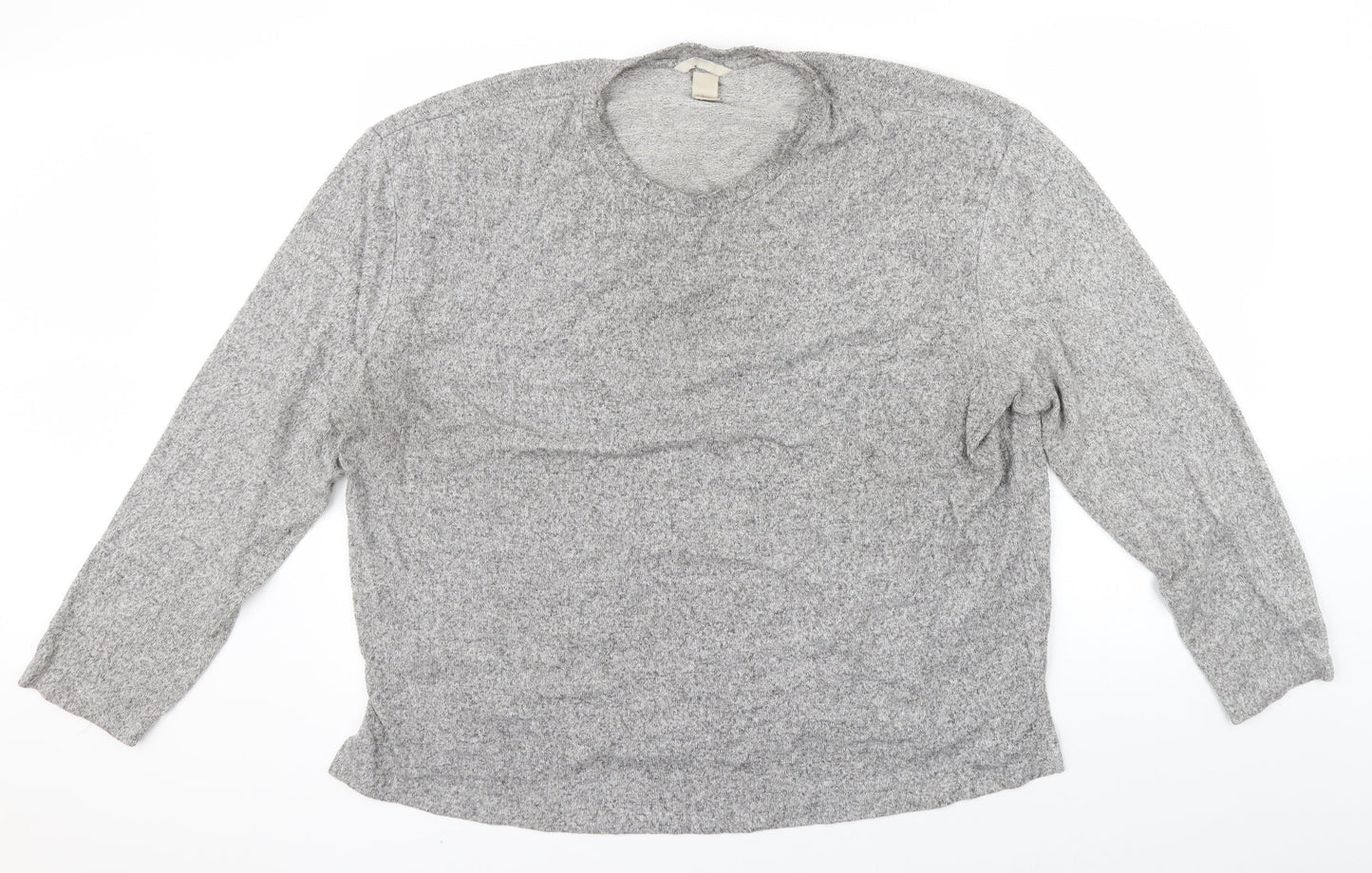 H&M Womens Grey   Pullover Jumper Size XL
