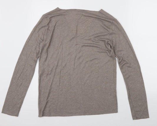 Zara Womens Brown   Pullover Jumper Size M