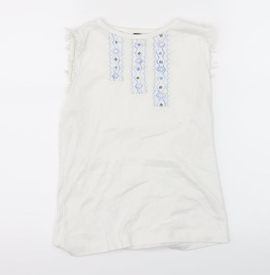 AD CS2 Womens White   Basic Tank Size S