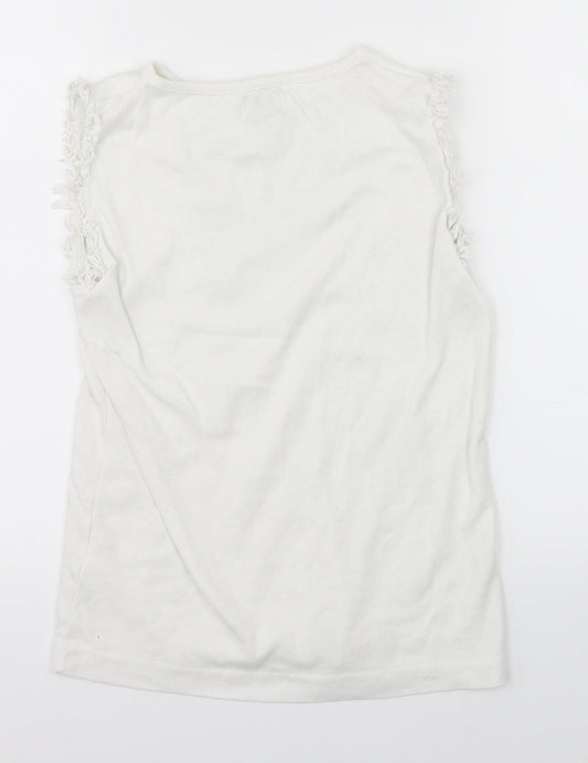AD CS2 Womens White   Basic Tank Size S
