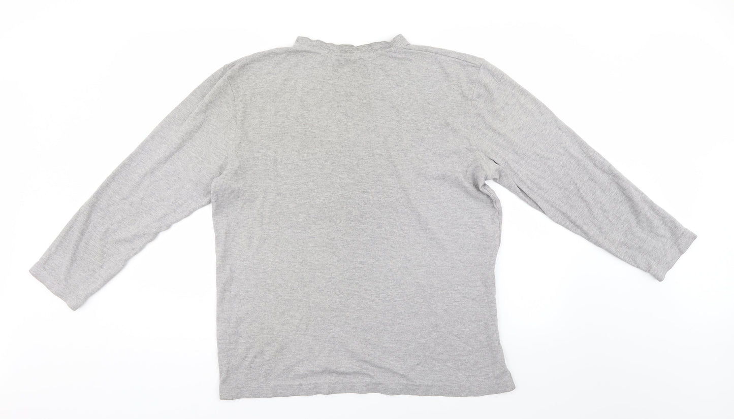 Livergy Mens Grey   Pullover Sweatshirt