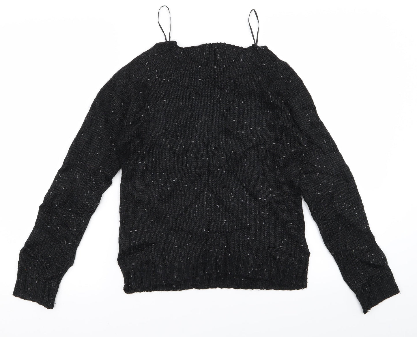 New Look Womens Black   Pullover Jumper Size 8