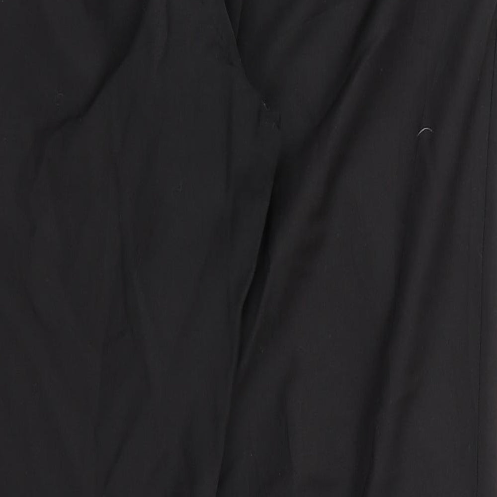 Preworn Womens Black   Trousers  Size 36 L25 in