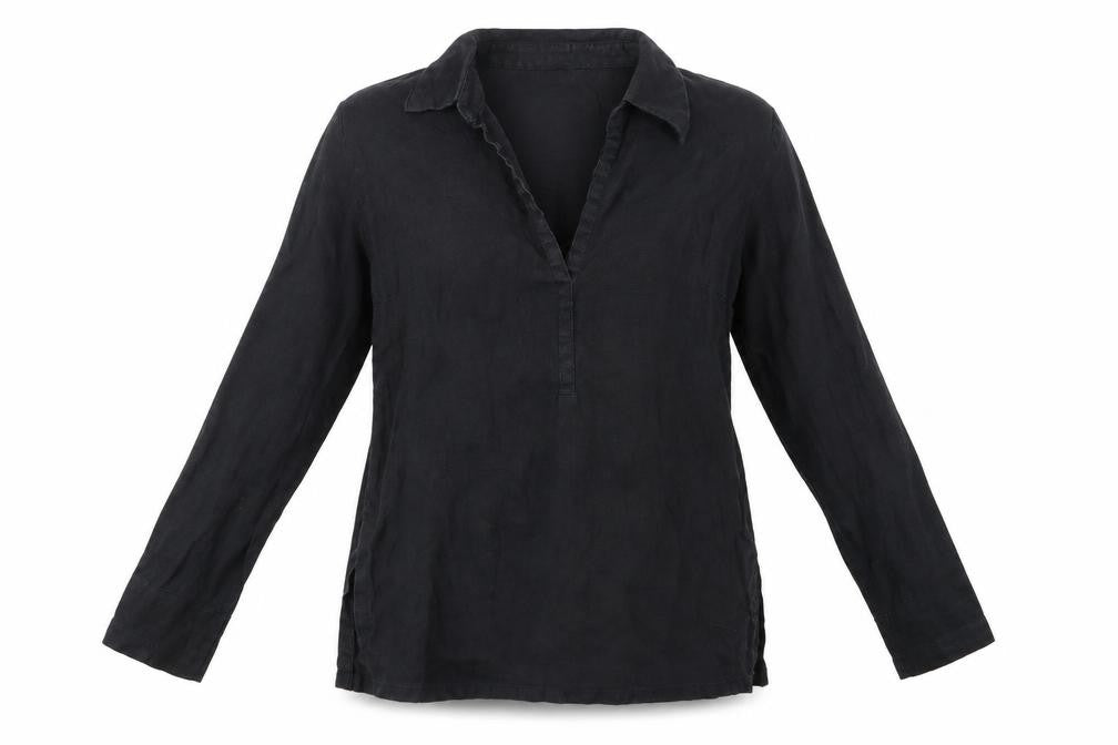 m&s Womens Black   Basic Blouse Size M