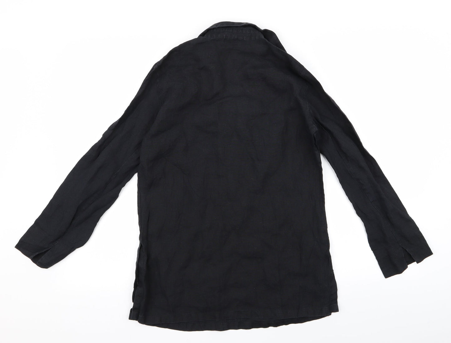 m&s Womens Black   Basic Blouse Size M