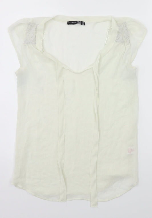 Atmoshpere Womens White   Tunic Blouse Size 6