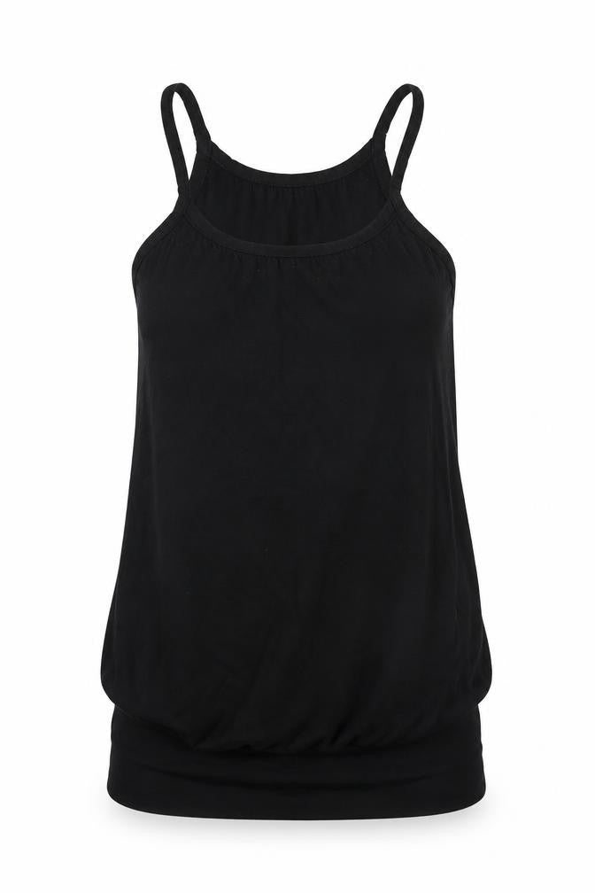 Topshop Womens Black   Basic Tank Size 10
