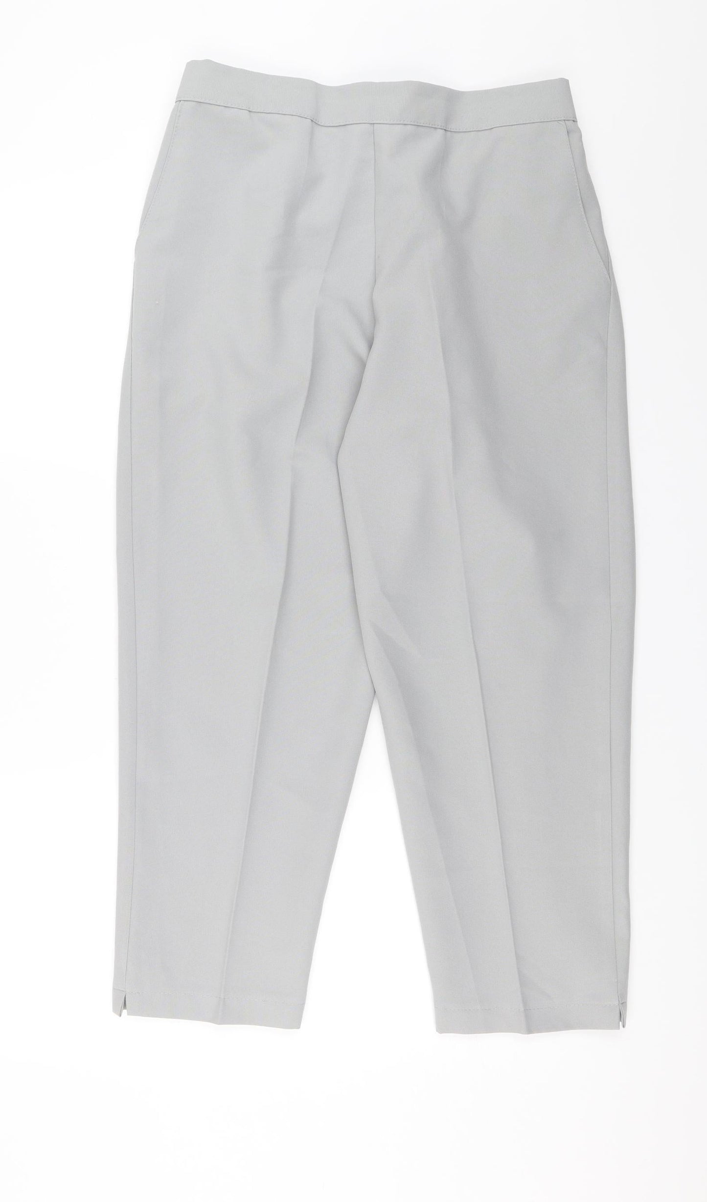 Preworn Womens Grey   Trousers  Size 30 in L23 in