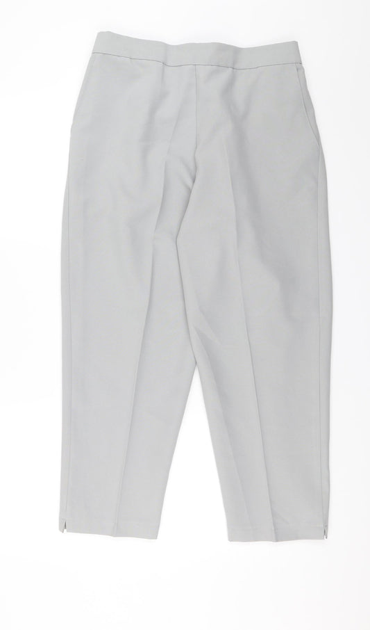 Preworn Womens Grey   Trousers  Size 30 in L23 in