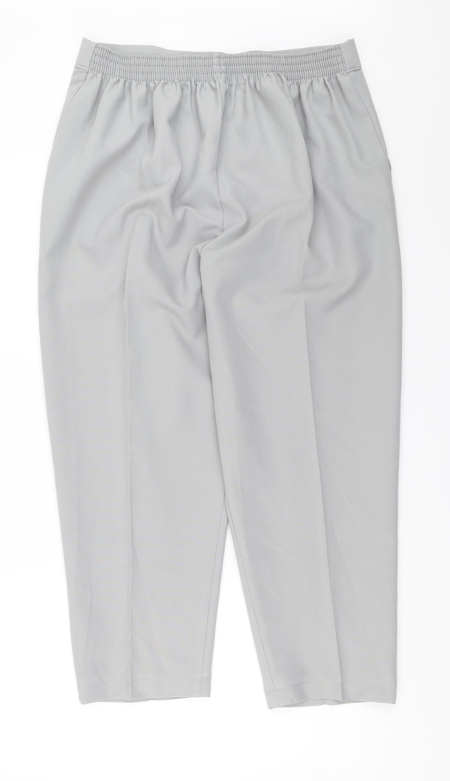 Preworn Womens Grey   Trousers  Size 30 in L23 in