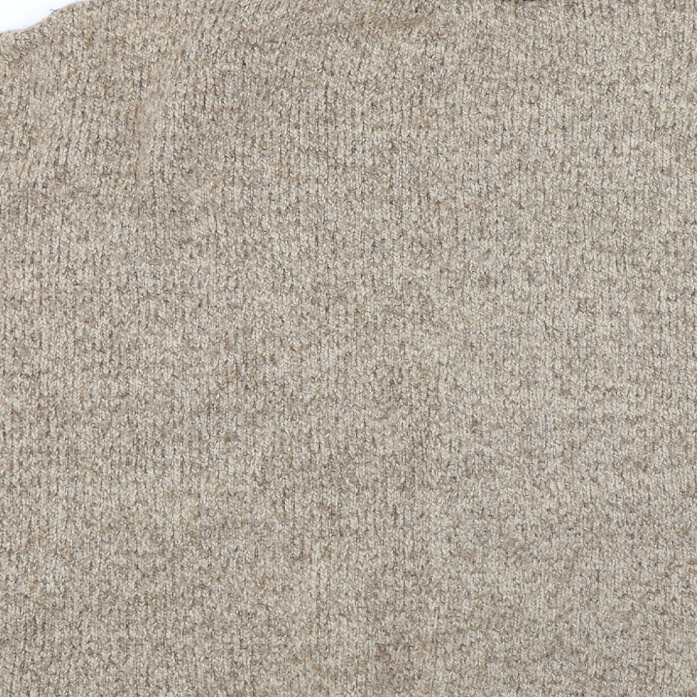 M&S Womens Brown   Pullover Jumper Size S
