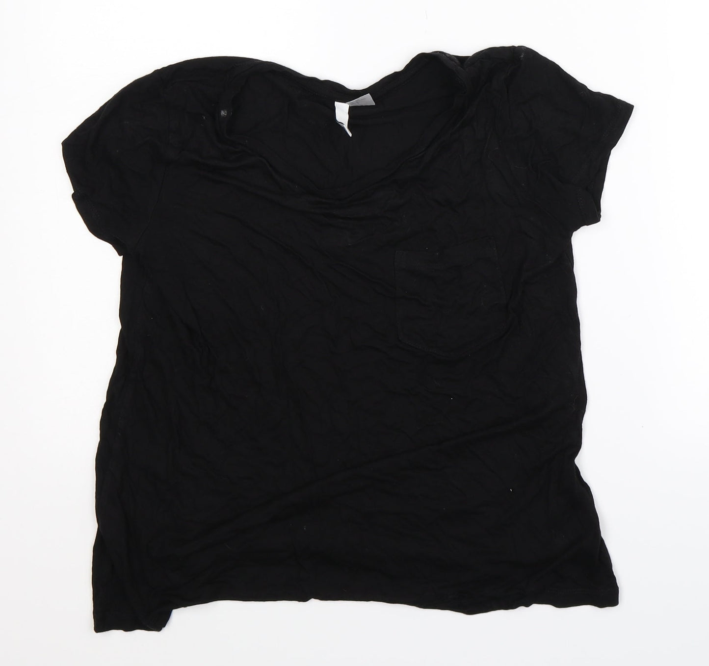 Divided Womens Black   Basic T-Shirt Size S