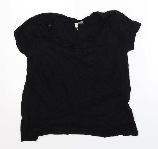 Divided Womens Black   Basic T-Shirt Size S