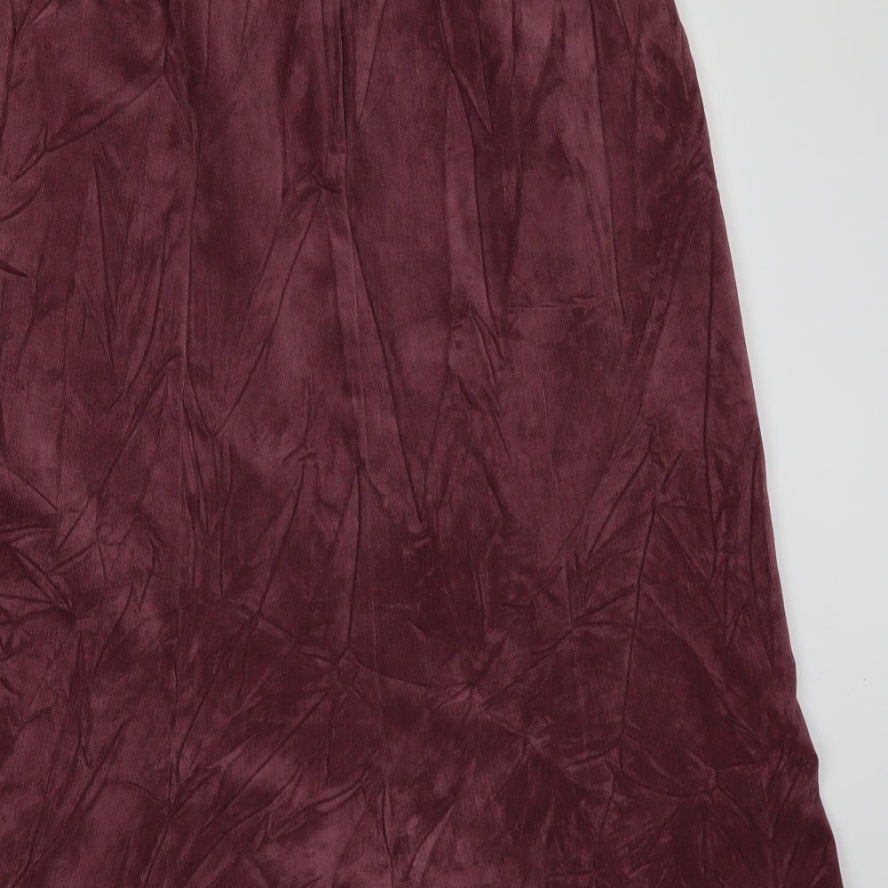 Oscar B Womens Pink   A-Line Skirt Size 14