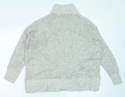 New Look Womens Grey   Pullover Jumper Size M
