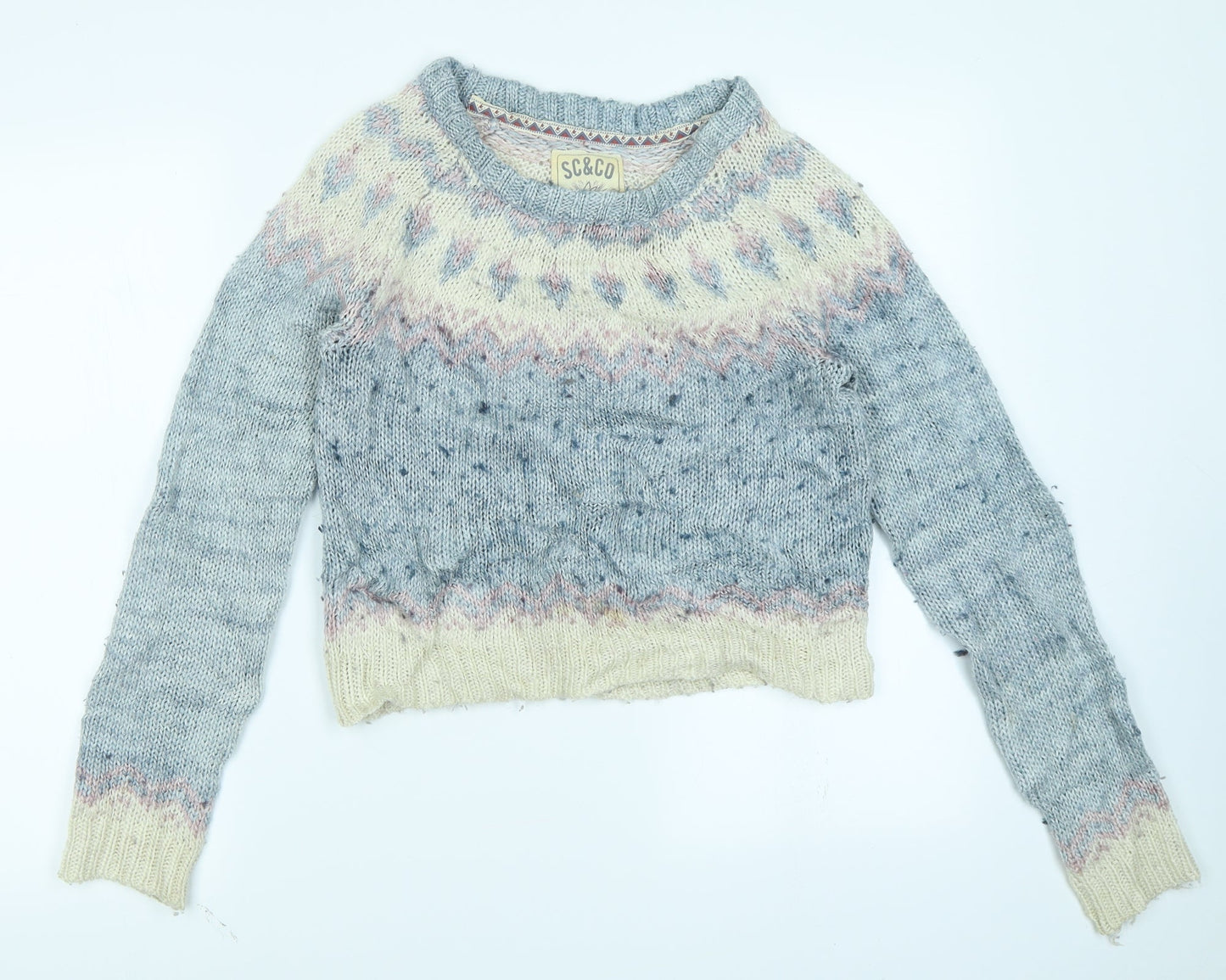 Soul Cal & CO Womens Blue   Pullover Jumper Size 8