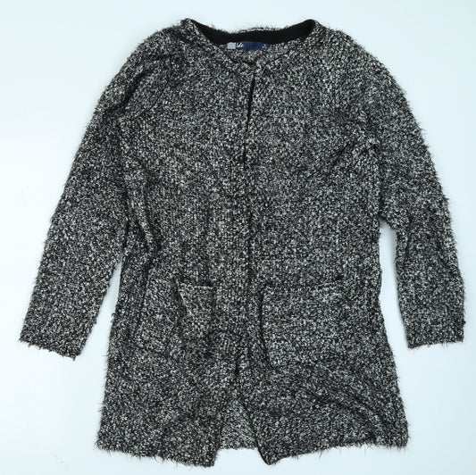 Isle Womens Grey   Cardigan Jumper Size S