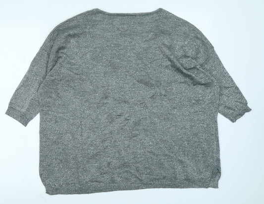 Sweewe Womens Silver   Basic T-Shirt Size M