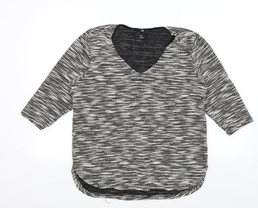 H&M Womens Black   Basic T-Shirt Size S