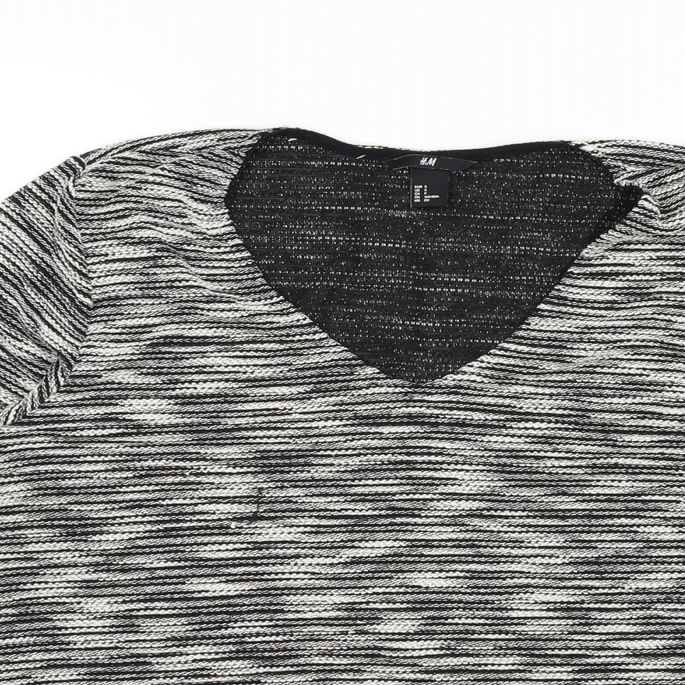 H&M Womens Black   Basic T-Shirt Size S