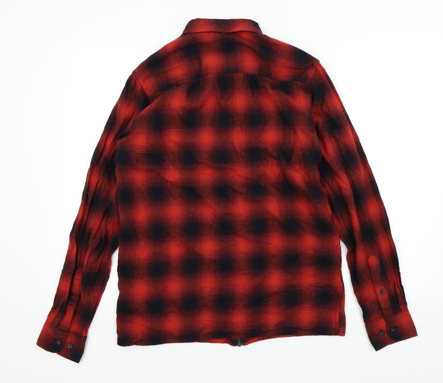 Primark Womens Red Check  Basic Blouse Size S