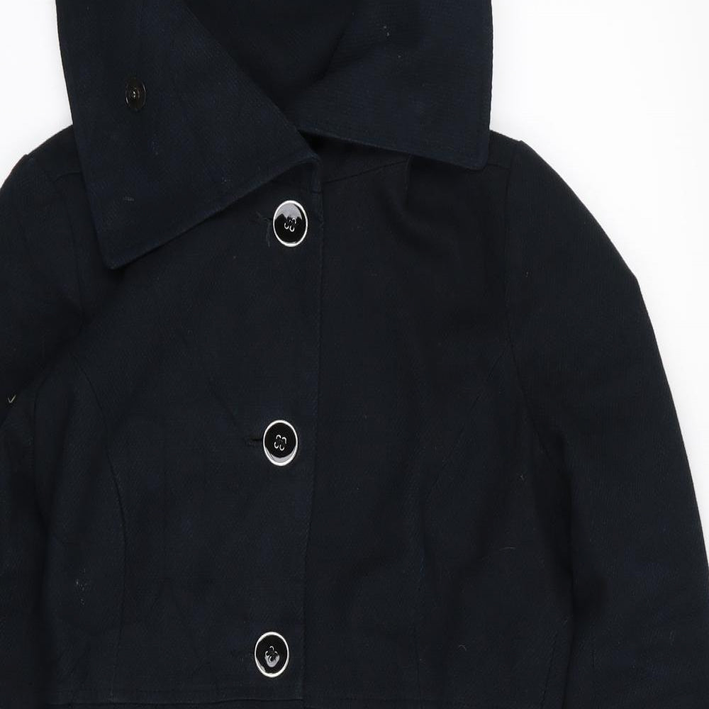 ASOS Womens Blue   Jacket Coat Size 8