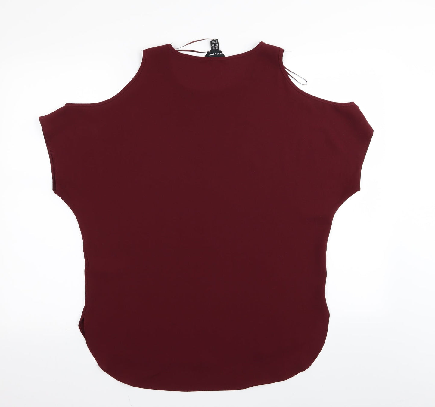 New Look Womens Red   Basic Blouse Size 10