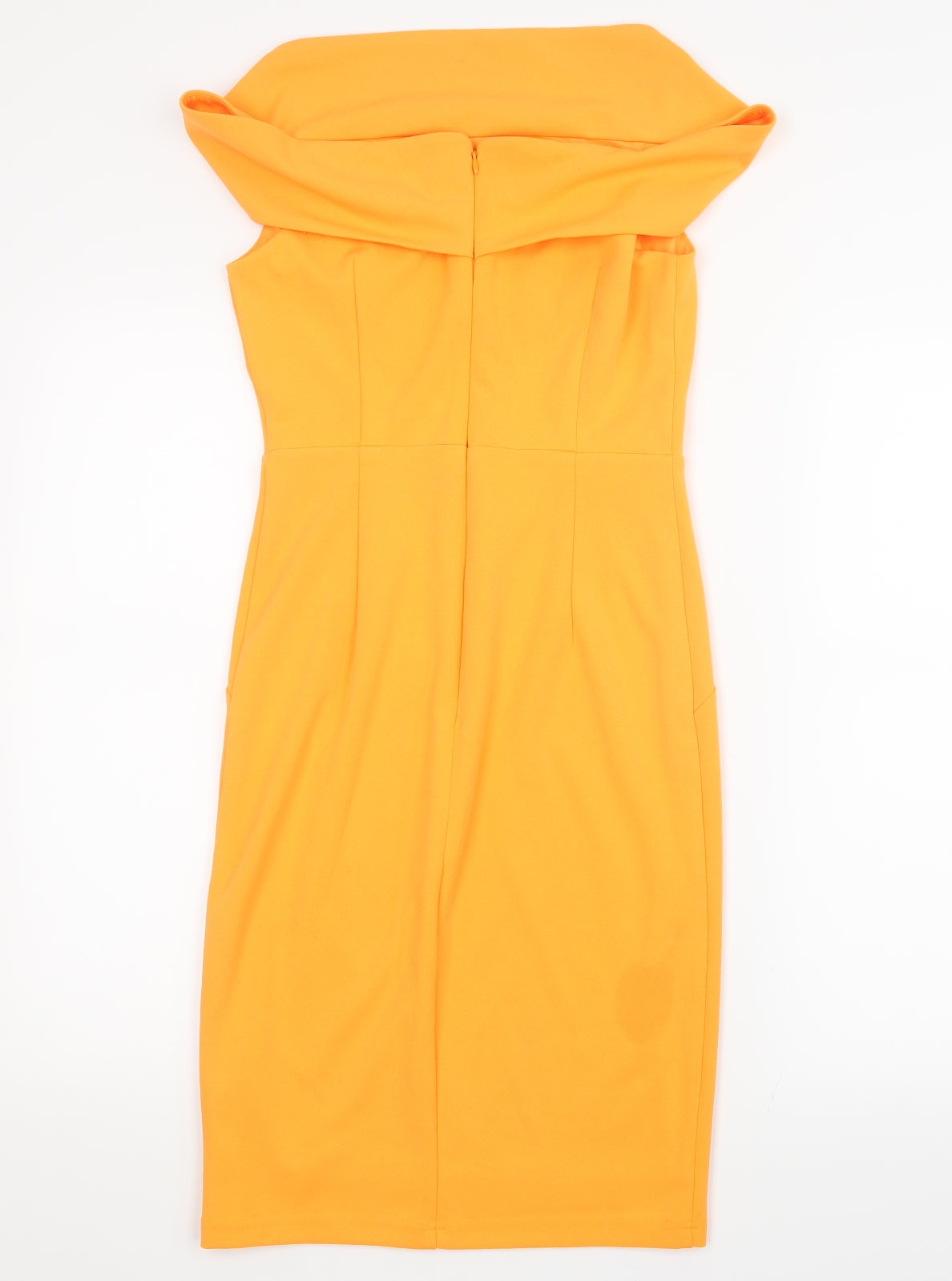 New Look Womens Orange   Shirt Dress  Size 10