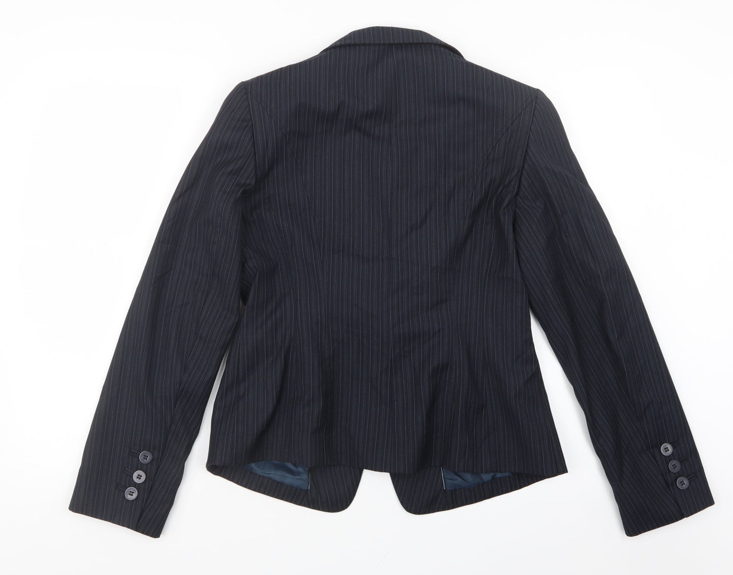 NEXT Womens Blue Striped  Jacket  Size 12