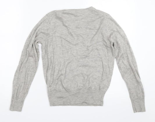 Preworn Womens Grey   Pullover Jumper Size S