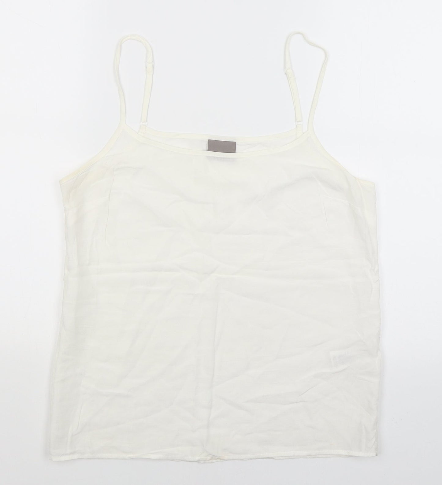 VERO MODA Womens White   Camisole Tank Size M