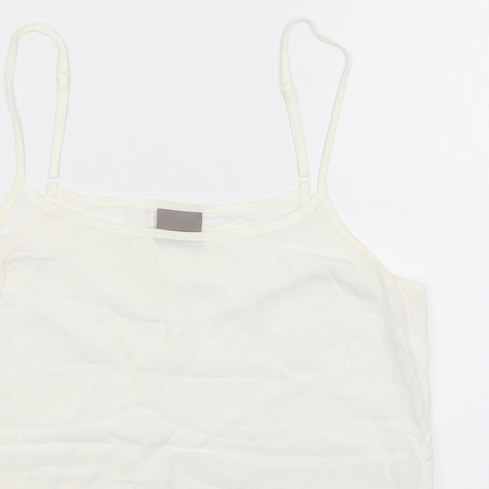 VERO MODA Womens White   Camisole Tank Size M
