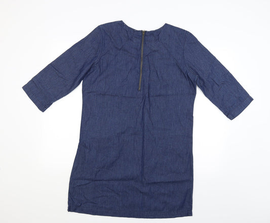 Dorothy Perkins Womens Blue   T-Shirt Dress  Size 12
