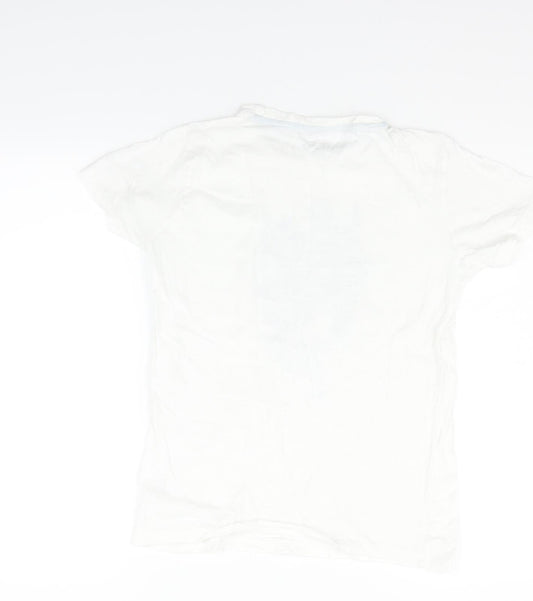 urban utlaws Girls White   Basic T-Shirt Size 11-12 Years