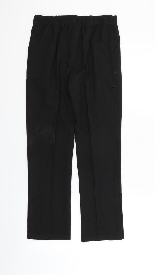 pep&co Girls Black   Chino Trousers Size 11-12 Years