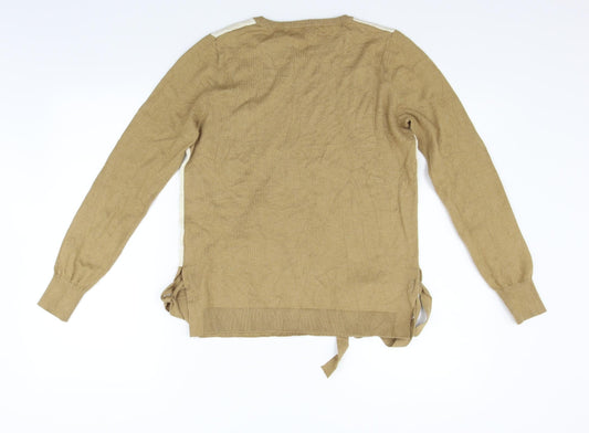 NEXT Womens Beige   Pullover Jumper Size 10