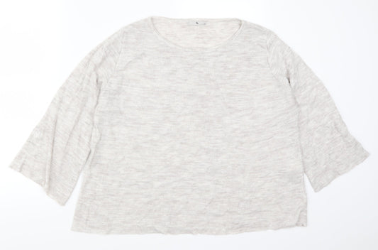 TU Womens Grey   Pullover Jumper Size 12
