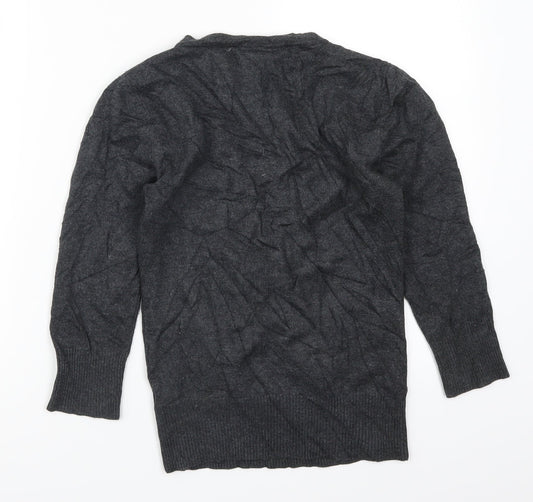 New Look Womens Grey   Pullover Jumper Size 8