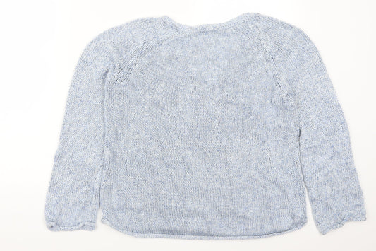 H&M Womens Blue   Pullover Jumper Size S