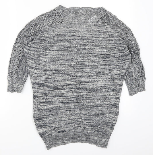 Oasis Womens Grey   Pullover Jumper Size XS